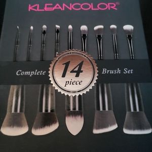 Kleancolor complete 14 piece brush set